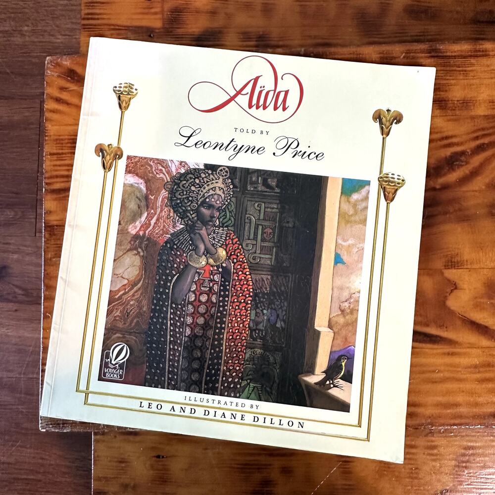 Vintage 1990 Aïda Told By Leontyne Price Paperback Book